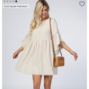Boho maternity dress